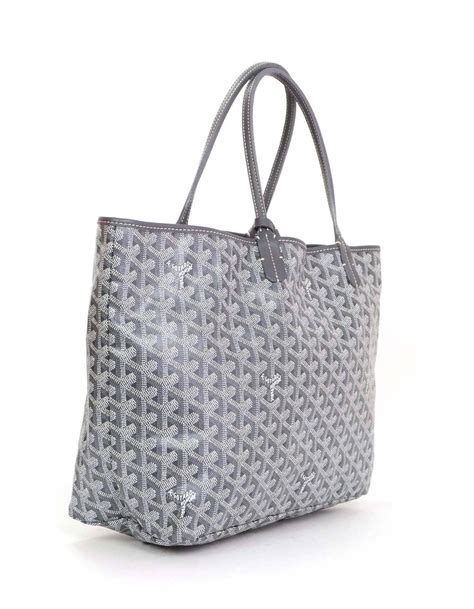 grey goyard tote|inside Goyard tote.